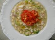 Minestra finocchi zucchine profumo mare