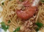 "spaghetti vongole, calamari gamberoni"