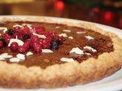 Crostata farro integrale nocciole confettura lamponi