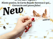 New: carta regalo sarenza!