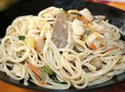 Noodles pollo verdure