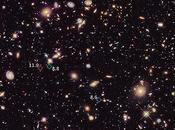 Sette galassie dell'Universo primordiale osservate Hubble: UDFj-39546284 antica distante vista