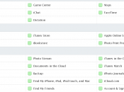 Apple aggiorna pagina stato servizi