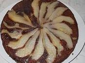 RICETTE: torta pere cioccolato (rovesciata)