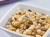 Pipe rigate broccoli cernia