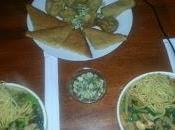 Noodles gamberi verdure