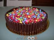 Torta cioccolato smarties