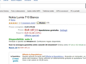 Nokia Lumia White offerta Amazon euro