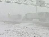 Senza cibo uzbekistan causa della neve alta