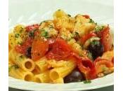 Ricette primi: rigatoni alla puttanesca filetti baccalà