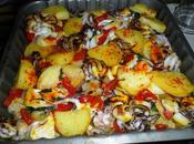 Tortino pesce patate allo zafferano