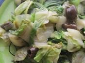Scarola Padella Olive Taggiasche Capperi Acciughe salate