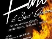 Samassi, sabato gennaio Falò Sant’Antonio