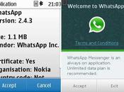 Ultima versione Whatsapp Wazap Nokia Aggiornamento v2.4.3.