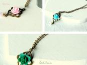 Spring preview: flowers arabesques pendant necklaces