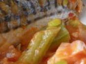 Sgombro umido verdure