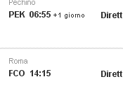 Volo Alitalia Roma-Pechino euro tutto incluso!!!