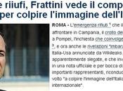L’occhio acuto della diplomazia italiana denuncia “complotto” colpire l’immagine dell’Italia.
