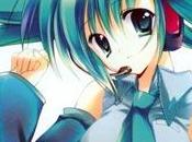 Successo giapponese Hatsune Miku, popstar manga