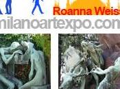 MILANO QUATTRO PASSI: Lungo viali Cimitero Monumentale Roanna Weiss Milano Arte Expo