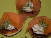 Blinis salmone affumicato