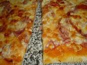 Pizza farina semintegrale prosciutto cotto alla brace mozzarella