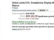 Sottocosto Nokia Lumia Amazon.it prezzo 182,99