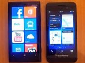 Nokia Lumia confronto Blackberry