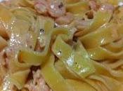 Fettuccine gamberetti Brandy