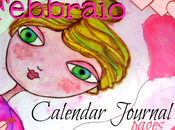 arrivato Febbraio Calendar Journal Page