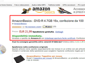 Amazon Basics: DVD-R 4.7GB 21,99 euro