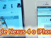 Tutte differenze Google Nexus iPhone