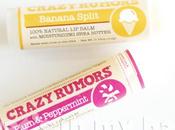 Bathtub's Things n°21: Crazy Rumors, 100% Natural Balm "Banana Split" "Plum&Peppermint;"