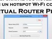 Come trasformare notebook hotspot Wi-Fi Virtual Router Plus