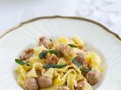 Pappardelle polpettine salvia