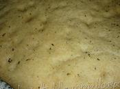 Focaccia integrale olio, sale rosmarino