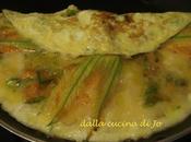 Omelette fiori zucca