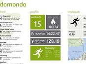 Endomondo Windows sport all'aperto, adatto amanti della corsa, bici condividere allenamenti passioni