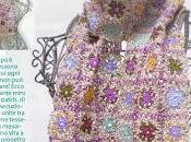 Crochet Amour Sciarpa granny patch Lilliput Scheda tecnica formato stampabile