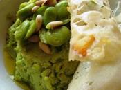 Patè fave cialdine parmigiano crostini