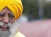 Fauja Singh, maratoneta vegetariano anziano mondo pensione. anni