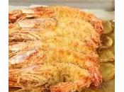Ricette pesce: gamberoni impanati cocco patate