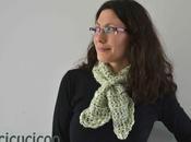 sciarpa incrociata criss cross scarf