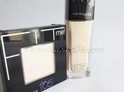 [Review+Swatch] Maybelline Foundation #105.