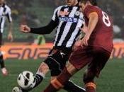 Udinese Roma vanno oltre l'1-1