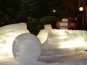 Neve montagna: settimana bianca sculture