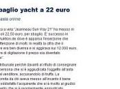 Vende sbaglio yacht euro