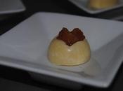 Cioccolatini bianchi pinoli mostarda alle pere