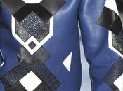 Stampe, patterns effetti superficie dalla settimana della moda parigi