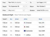 Google Flight Search: Disponibile finalmente anche Europa
